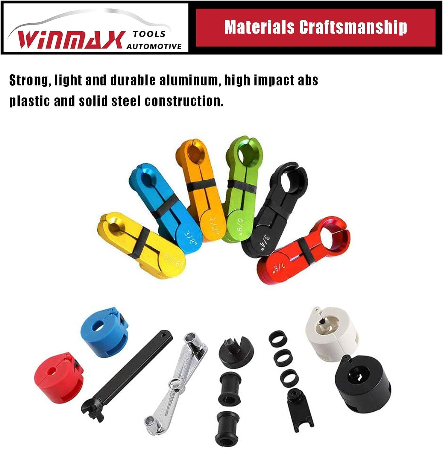 Master Fuel Air Conditioning Line Disconnect Set Transmission A/C & Oil Lines image number 5