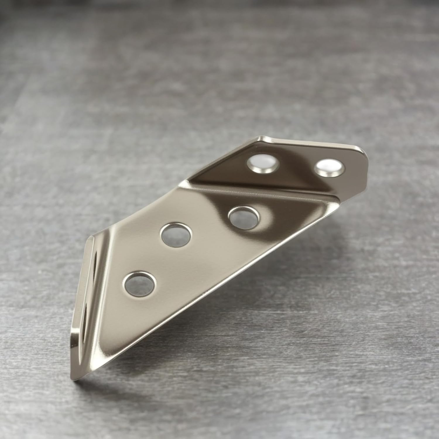 EFGTEK Furniture Corner Connector with 70 Pieces Screws,10 PCS Universal Heavy Duty Stainless Steel Corner Brackets for Furniture,Wood, Drawer, Shelves, Tables, Cabinets,Chairs,Closet image number 2