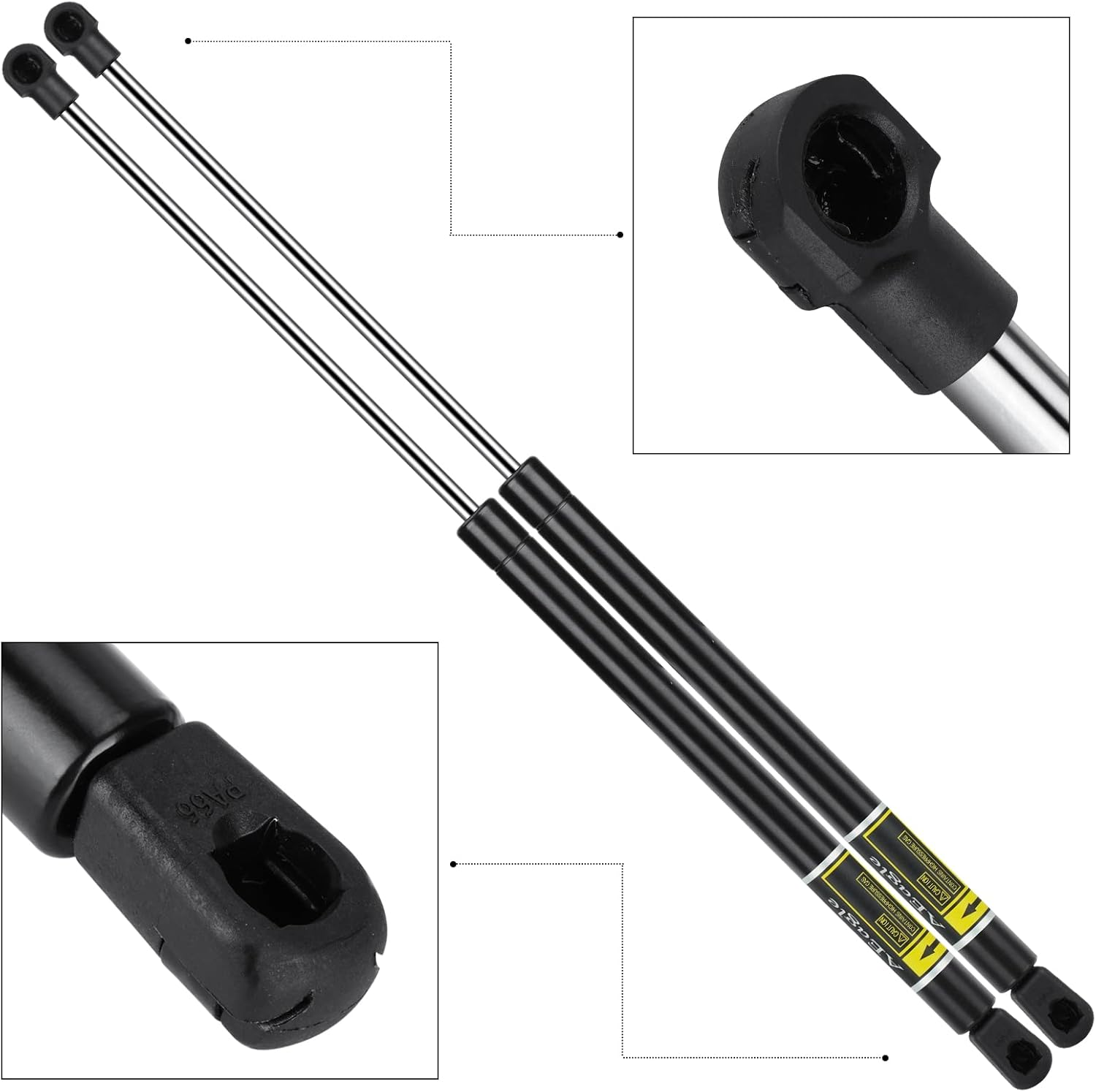 Tailgate Rear Hatch Lift Supports Struts Shocks, Automotive Replacement Parts for Volvo XC90 2003-2014 6133 Qty 2 image number 3