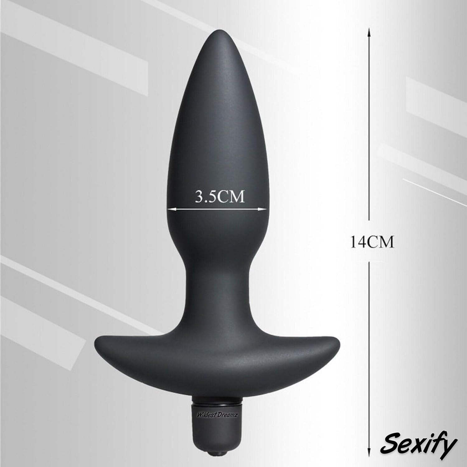 Anal Plug Vibrator Sex Toys Vibrating Anal Dildo for Men and Women - Silicone 10 Vibration Modes Prostate Massager Butt Plug Anal Vibrator for Men, Women and Couples Adult Sex Toy