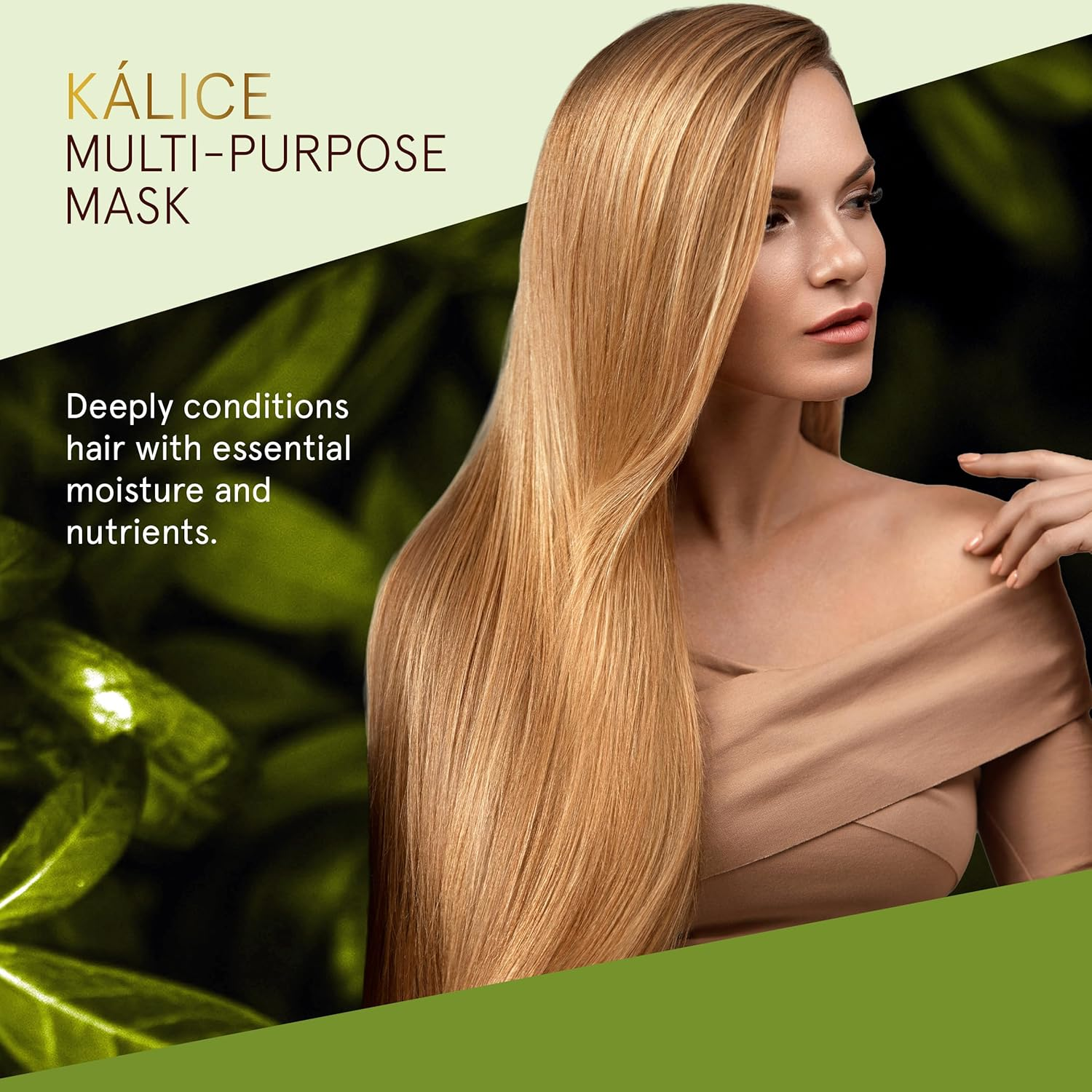 INOAR &ndash; Kalice Mask, Moisturizing Hair Mask, 7 Essential Oils, Vitamin E, Argan Oil, Moisturizing, Nourishing, Vegan Hair Product, Cruelty Free Haircare for Men and Women (8.4 Oz.) image number 4