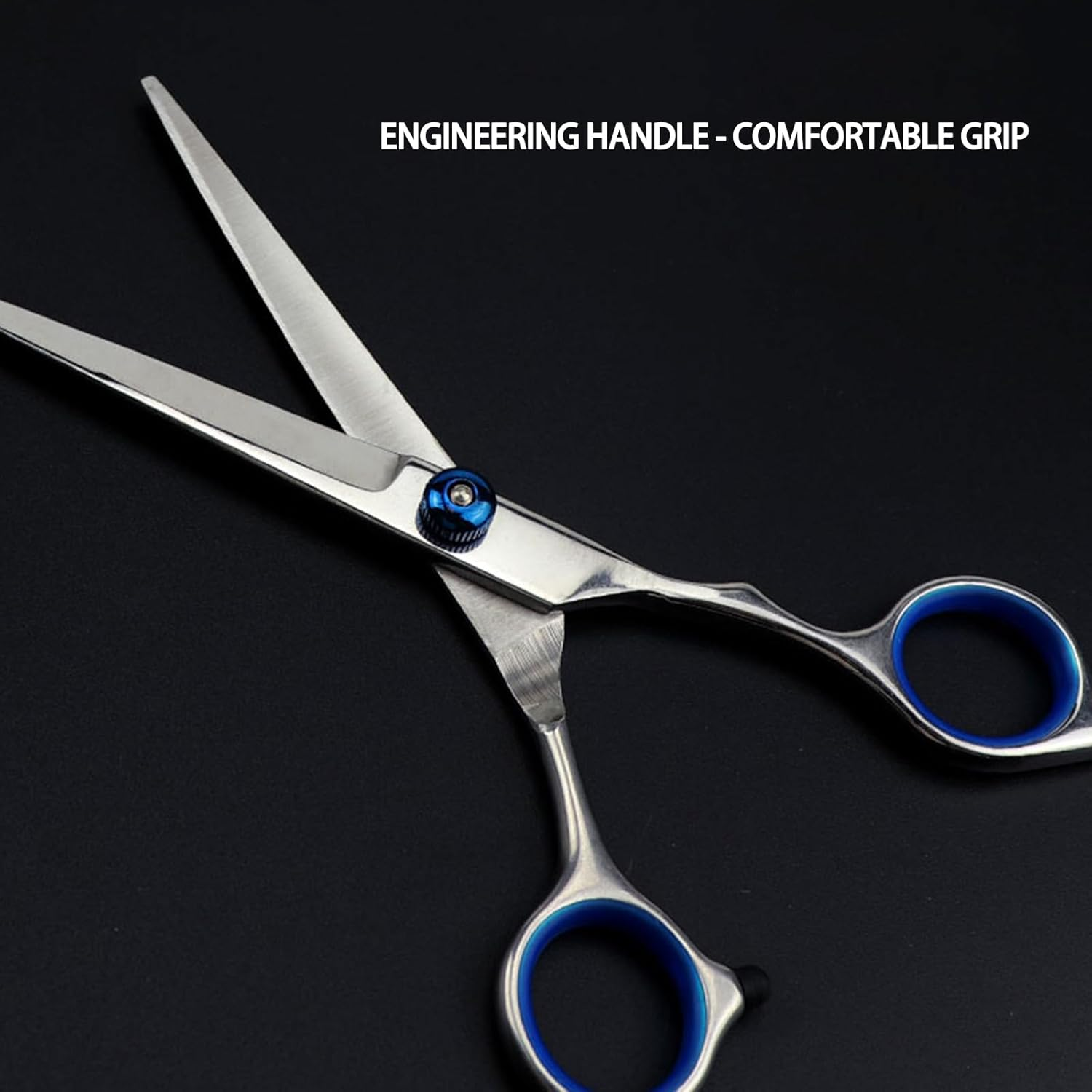 CTOUUGRS Professional Hair Cutting Scissors 17Cm Razor Edge Barber Shears Premium Stainless Steel Right Hand Salon Hairdressing Scissors Includes Free Stainless Steel Comb image number 4