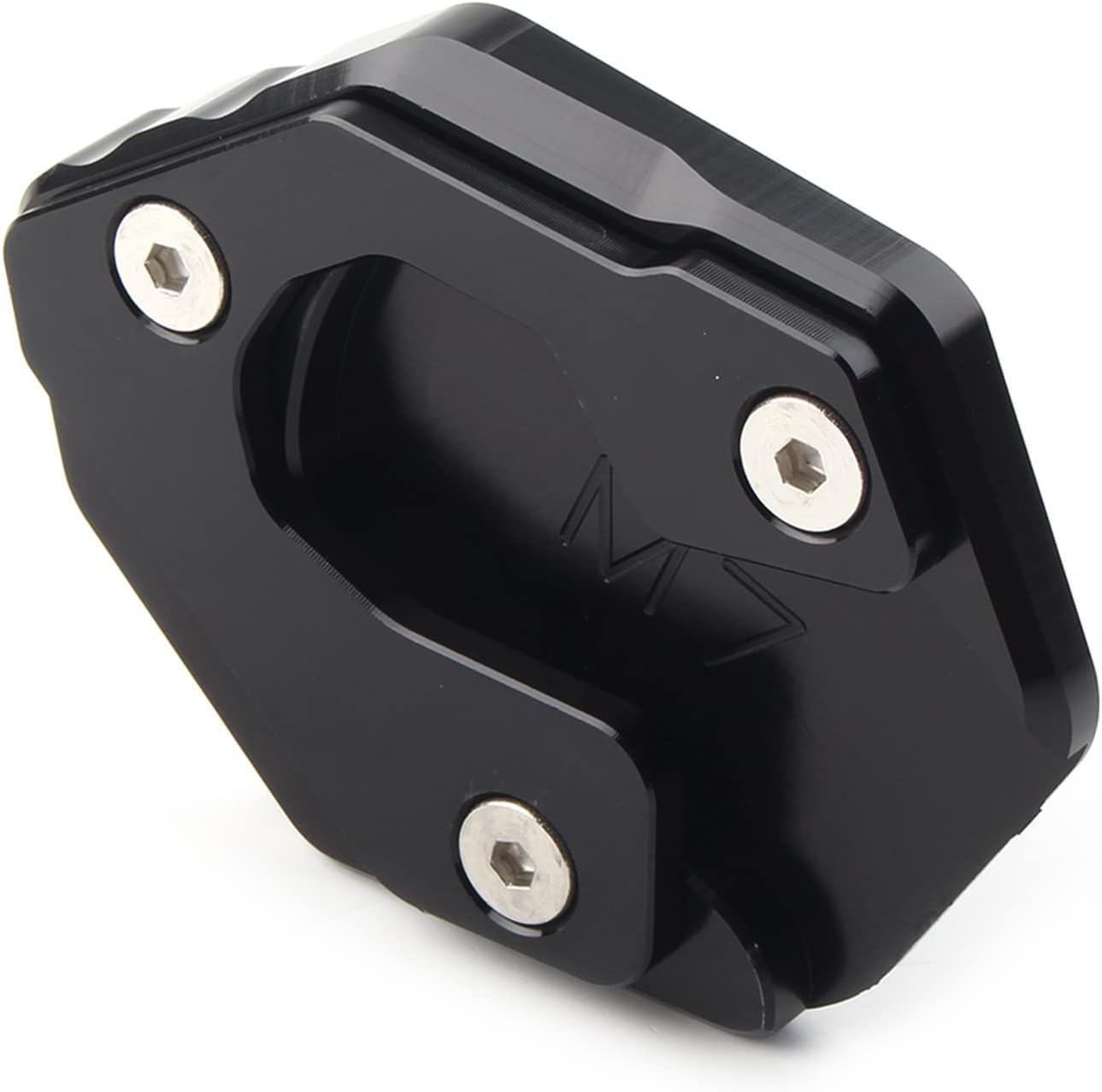 KANGYEBAIHUODIAN Motorcycle Kickstand Side Stand Extension Pad Plate Fit for Yamaha MT-07 FZ-07 (Color : Blue)