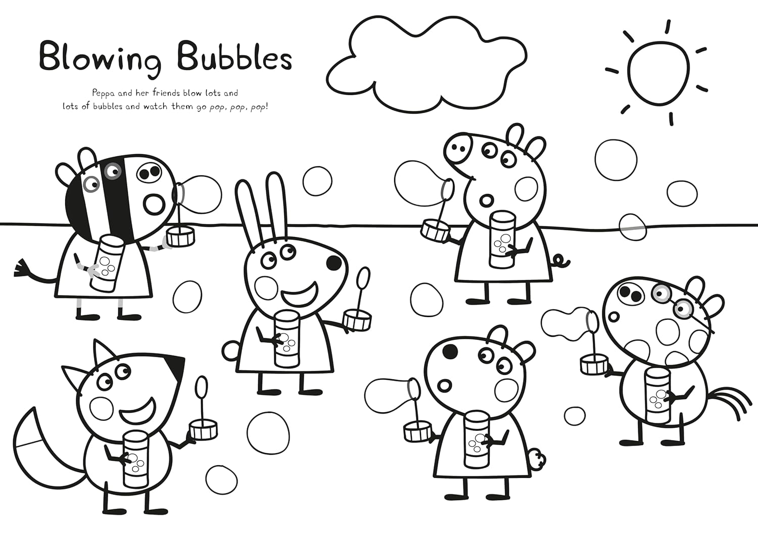 Peppa Pig: Peppa'S Amazing Bumper Colouring Book image number 1