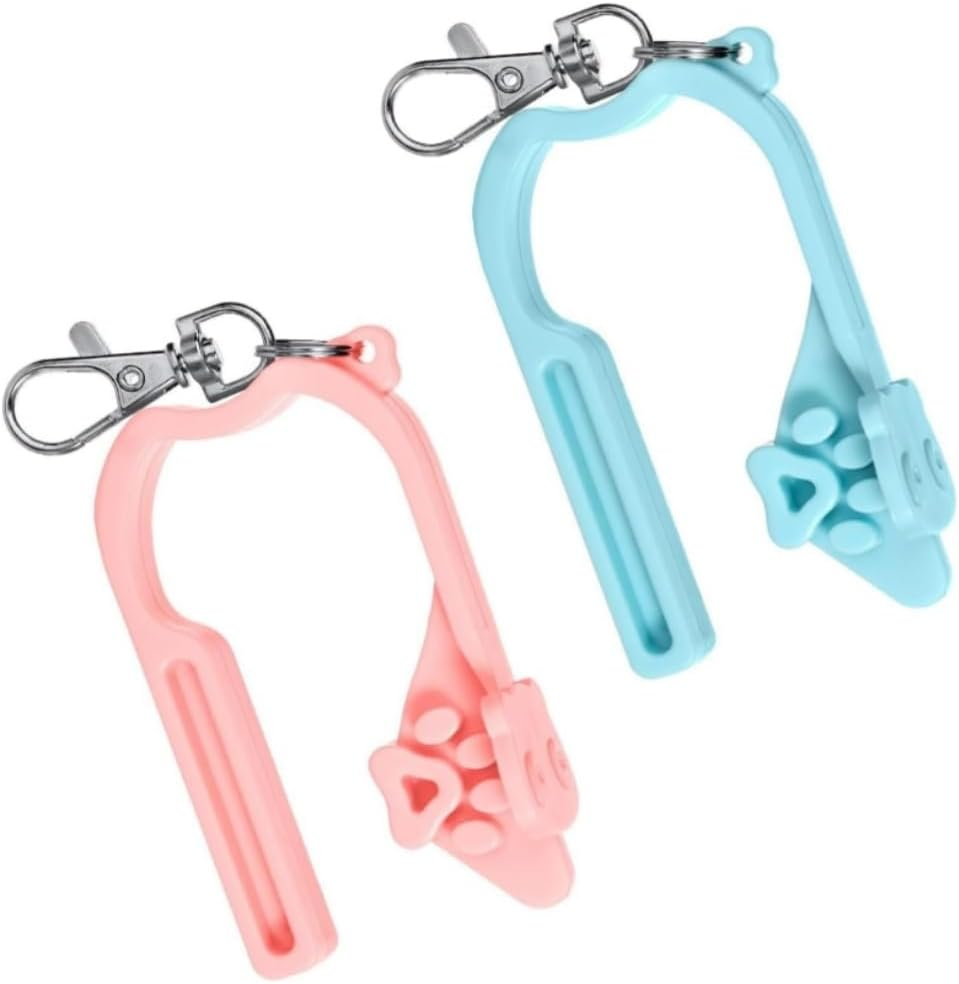 DACUAN 2Pcs Car Seat Openers, Car Seat Buckle Tool with Keychain, Car Seat Key Car Seat Button Opener Car Seat Buckle Opener for All Car Seats image number 5