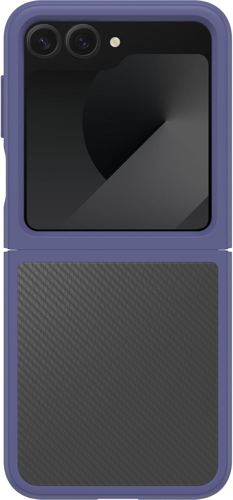 Otterbox Galaxy Z Flip6 Thin Flex Series Case - Black, Ultra-Slim, Hard Case with Soft Edges, 5G and Wireless Charging Compatible