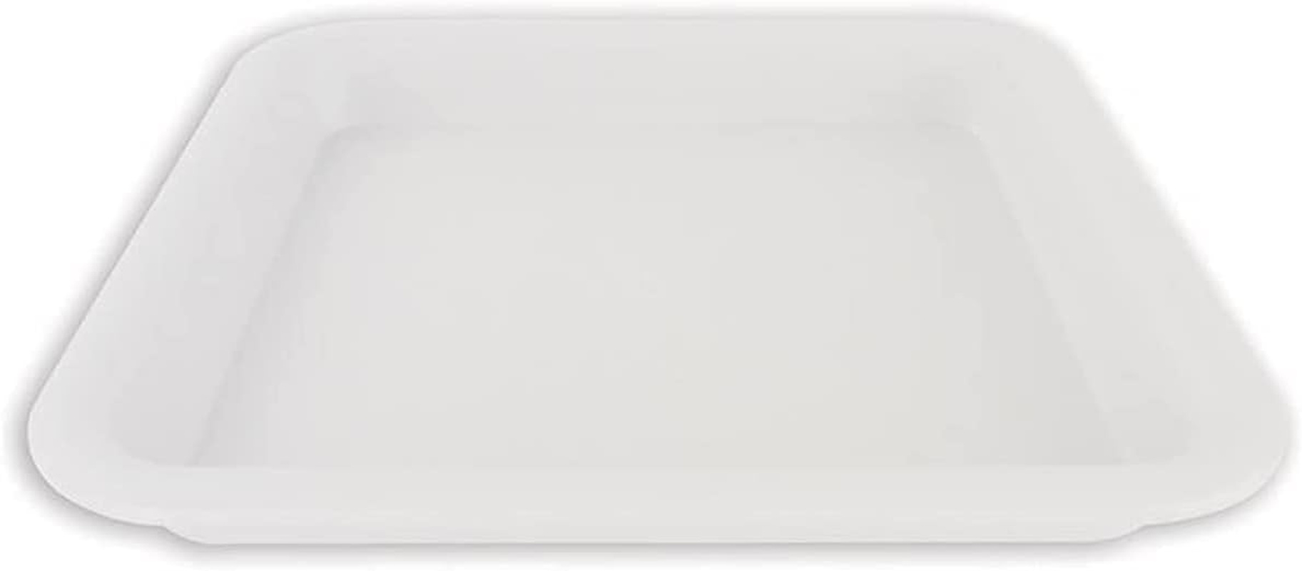 Square Saucer 350Mm White