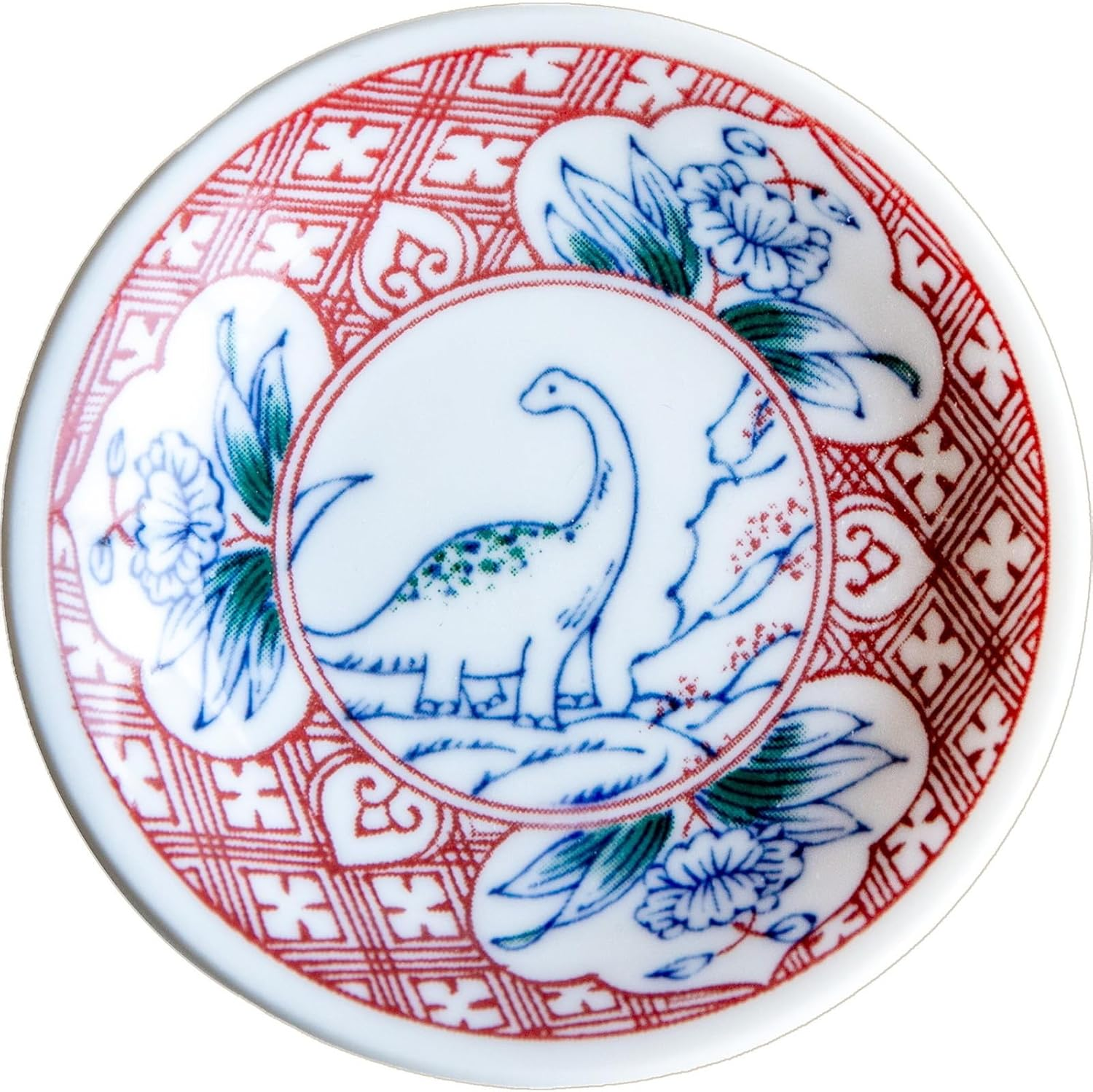 Awasaka EK88-K01 Edokko Dinosaur Shozuiryu Rectangular Plate, 5.3 X 9.3 X 0.8 Inches (135 X 235 X 20 Mm) image number 2