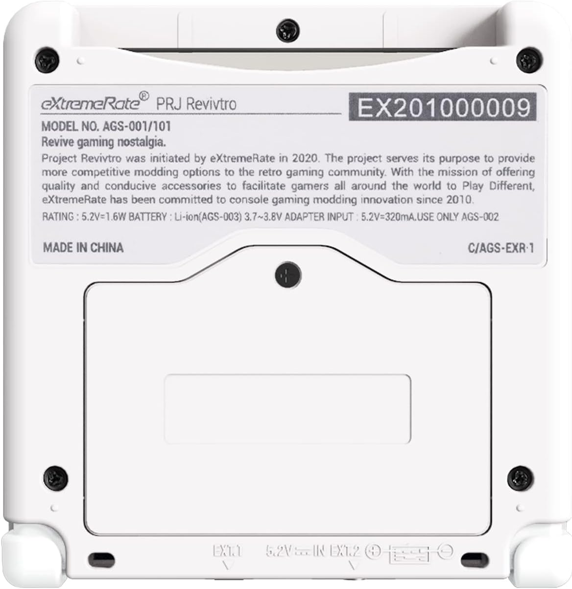 IPS Ready Upgraded Extremerate the Great Wave Custom Replacement Housing Shell for Gameboy Advance SP GBA SP &ndash; Compatible with Both IPS & Standard LCD &ndash; Console & Screen NOT Included image number 5