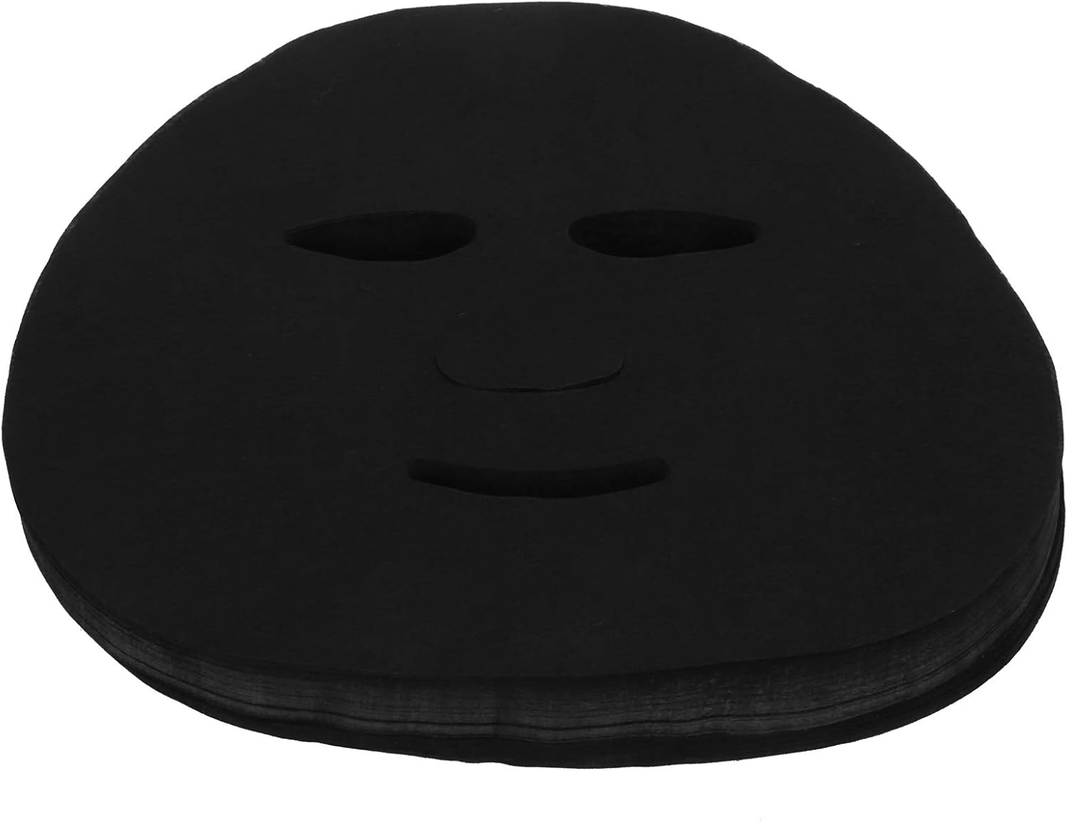 Bamboo Charcoal Facial Mask Paper Super Absorbent for Deep Pore Cleansing 100Pcs image number 5