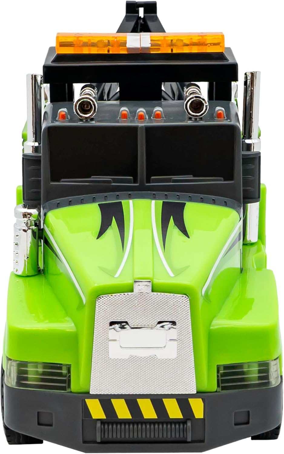 Mighty Fleet Action Drive 16" Interactive Tow Truck Toy W/Lights & Sounds, Motorized Winch, Motion Drive Action, Realistic Design & Batteries Included - Age 3+ image number 4