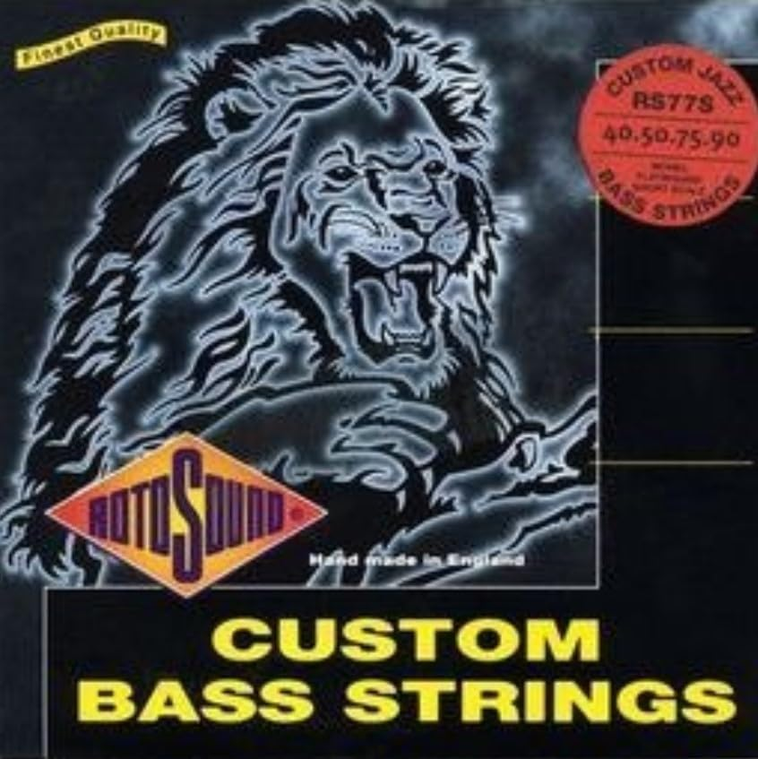 Rotosound RS77S Monel Flatwound Short-Scale Bass Guitar Strings (40 50 75 90) image number 1