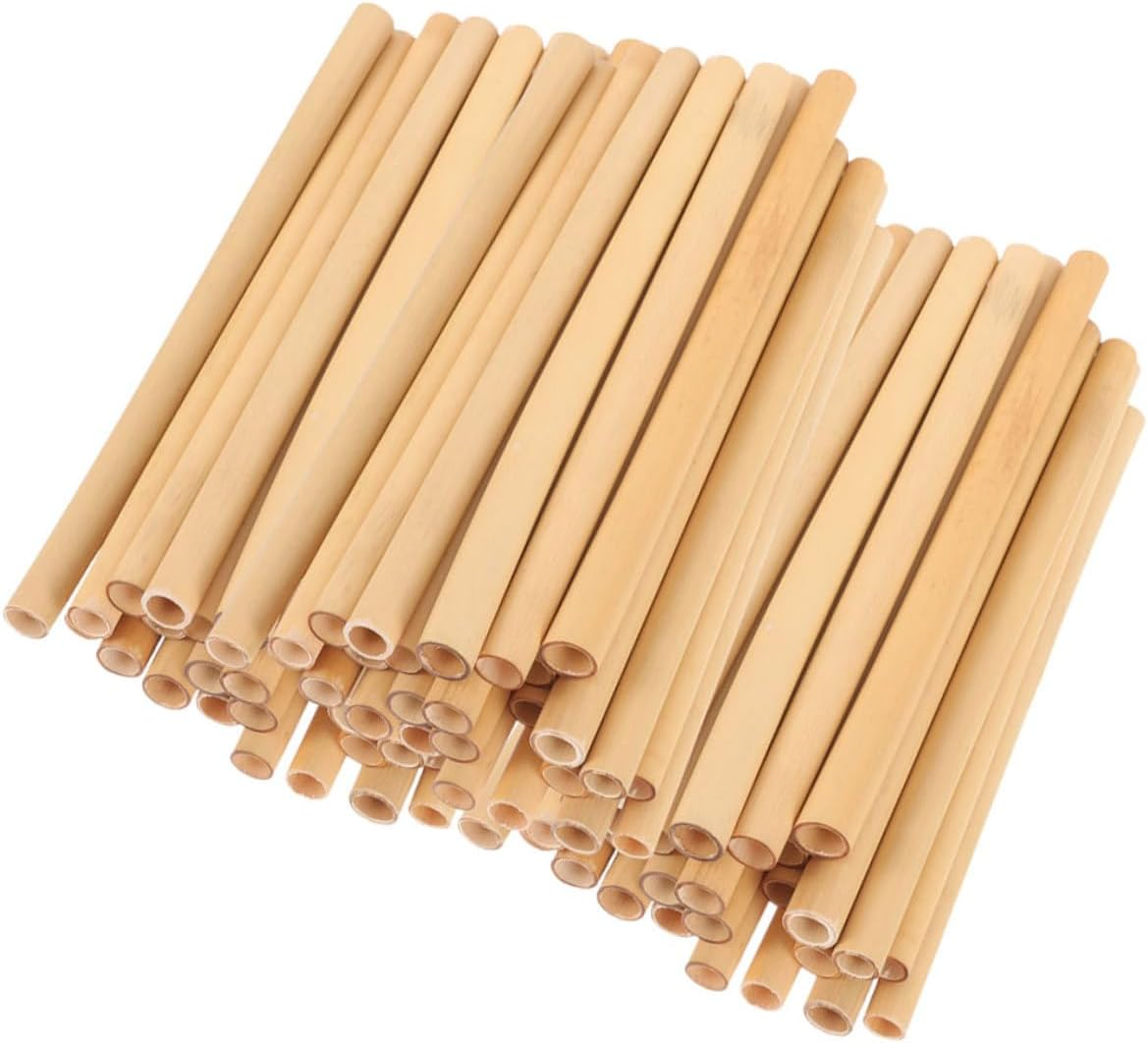 50Pcs Natural Reed Replacement Bee Tubes Nesting Inserts Safe Beekeeping Habitat for Mason Bees Outdoor Garden Pollinator Supplies image number 6
