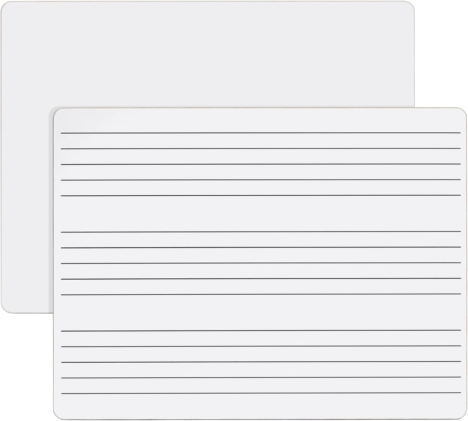 12 Pack Music Staff Graph Whiteboard 9 X 12, Dry Erase Double-Sided Lap Board with 12 Erasers for Students, Classroom Supplies (24 Piece Set) image number 6