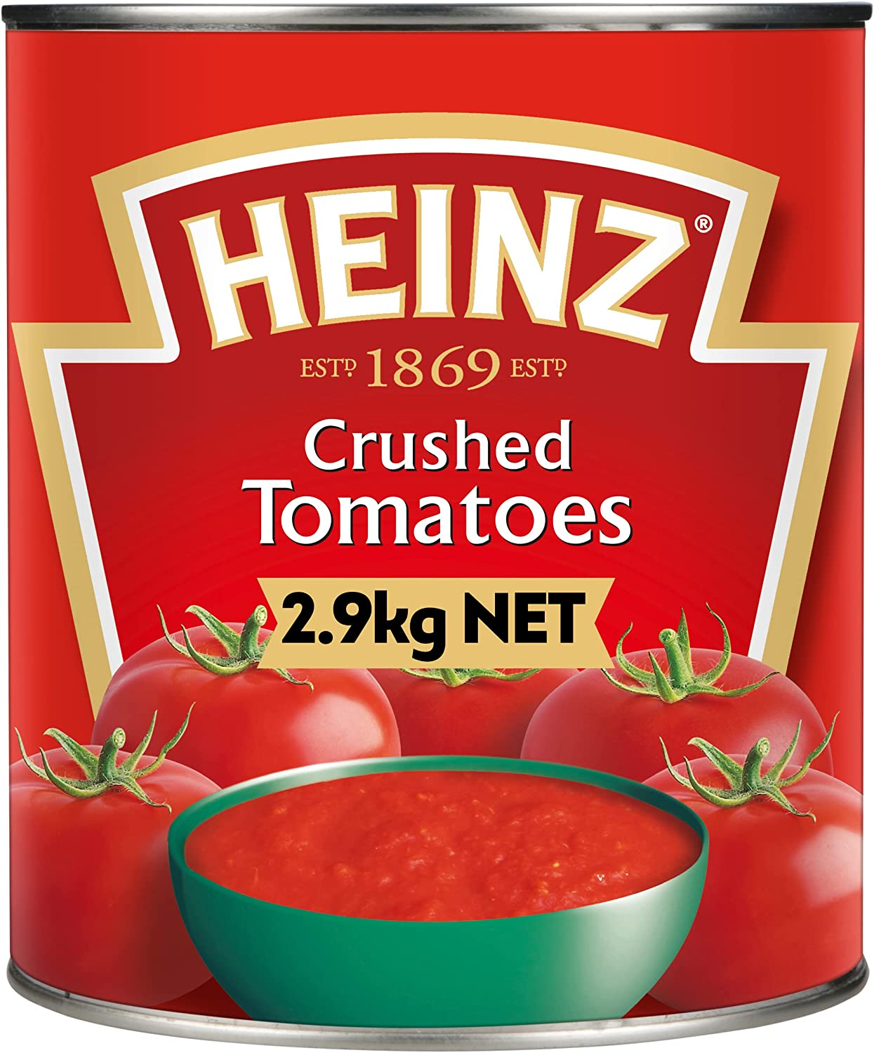 Heinz Crushed Tomatoes Catering Bulk Tin Tinned Tomatoes 2.9Kg image number 2