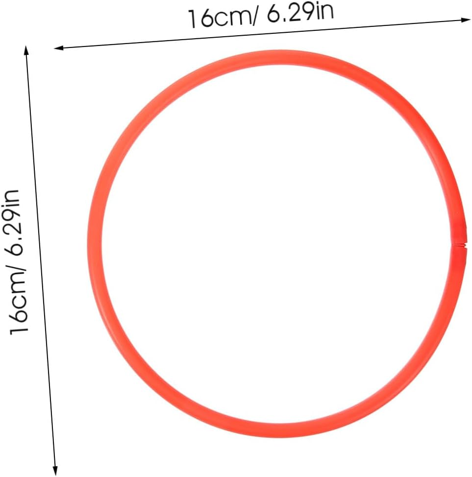 Alasum 6Pcs Floating Duckweed Rings Fish Feeding Circles Reusable Aquarium Floating Plant Intercepting Isolation Rings 16Cm for Fish Tank Breeding and Freshwater Aquatic Pets image number 3