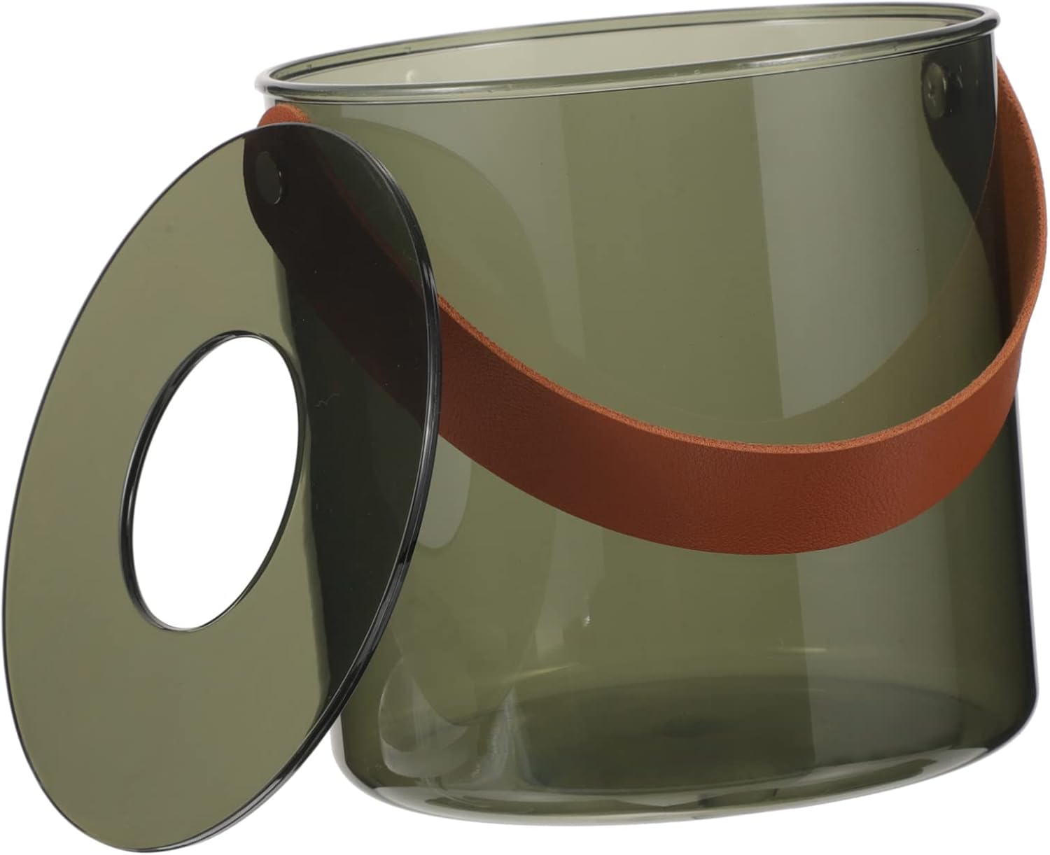 Wall-Mounted Tissue Storage Box round Napkin Paper Box Easy Access Tissue Holder image number 5