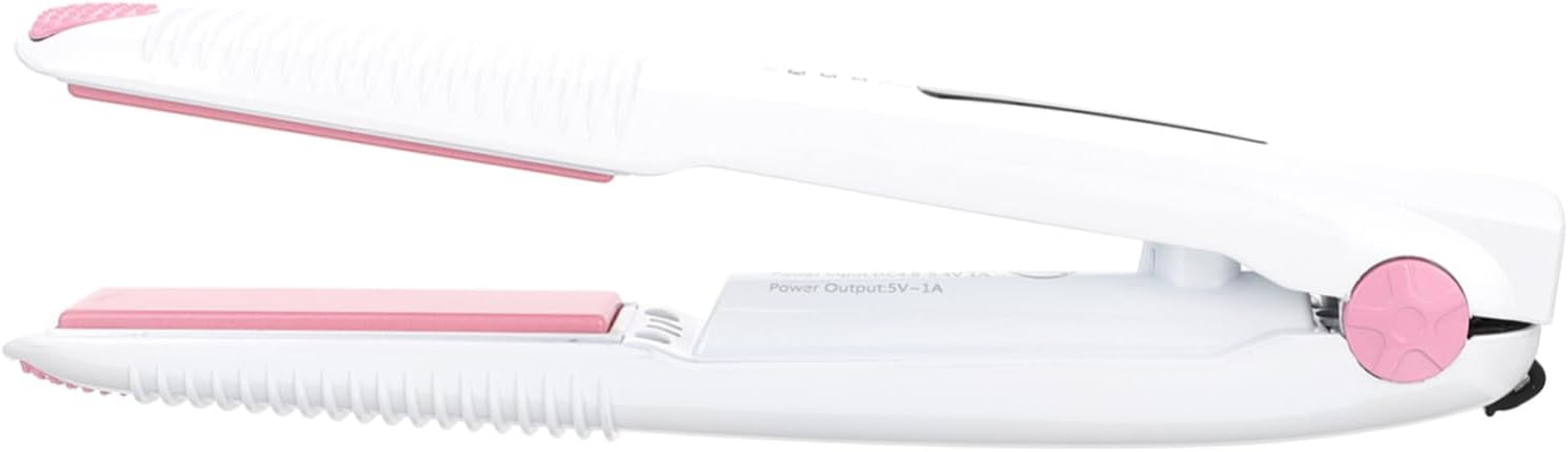 CANIGHT Portable USB Rechargeable Hair Straightener and Curler Temperature Mini Cordless Hair Styling Tool for Travel image number 4