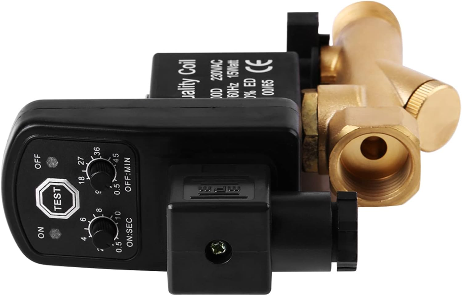 Air Tank Drain Valve, G1/2 DN15 Automatic Electronic Timed Drain Valve for Air Compressor Condensate Management, Integrated Valve(Ac230V) image number 5