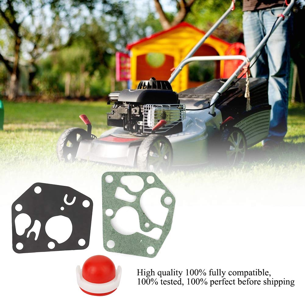 Briggs and Stratton, Primer Complete Kit Plastic Not Easy to Damage High Adaptability Gasket, for Stratton Carburettor Diaphragm Briggs image number 3