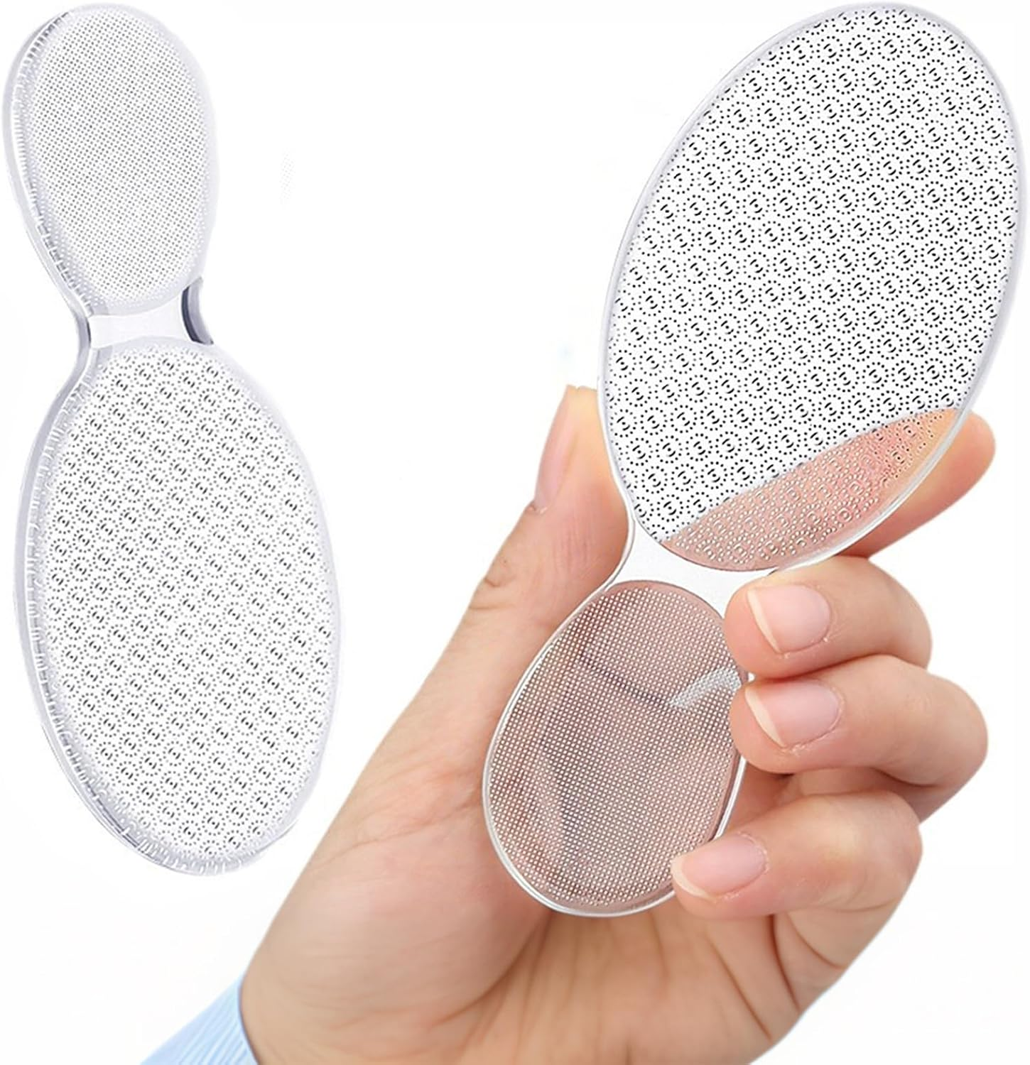 Nano Foot File, Foot Scrubber Callus Remover, Foot Care Pedicure Tool, Foot File with Nano-Level Grinding Points, Portable Foot Scrubber for Dead Skin Removal, Cracking, Wet and Dry Feet image number 5