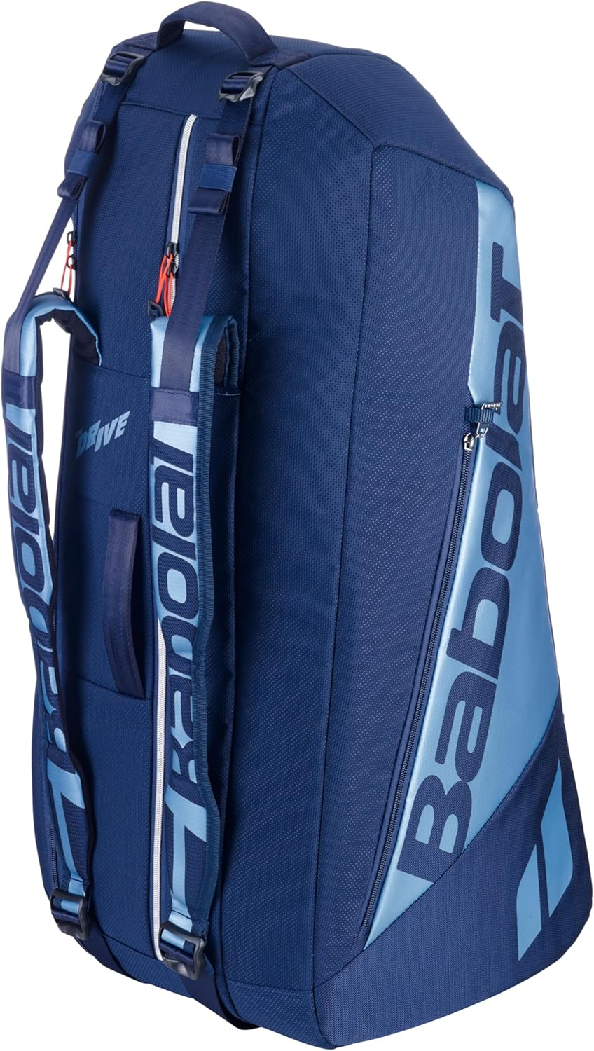 Babolat Pure Drive Racquet Holder 6-Pack 11Th Gen Tennis Bag (Navy Blue)
