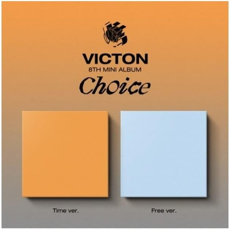 VICTON Choice 8Th Mini Album Cd+Poster+Photobook+Photocard+Trilogy Card+Paper Stand+Neon Photo+Keryring+Tracking (Random)