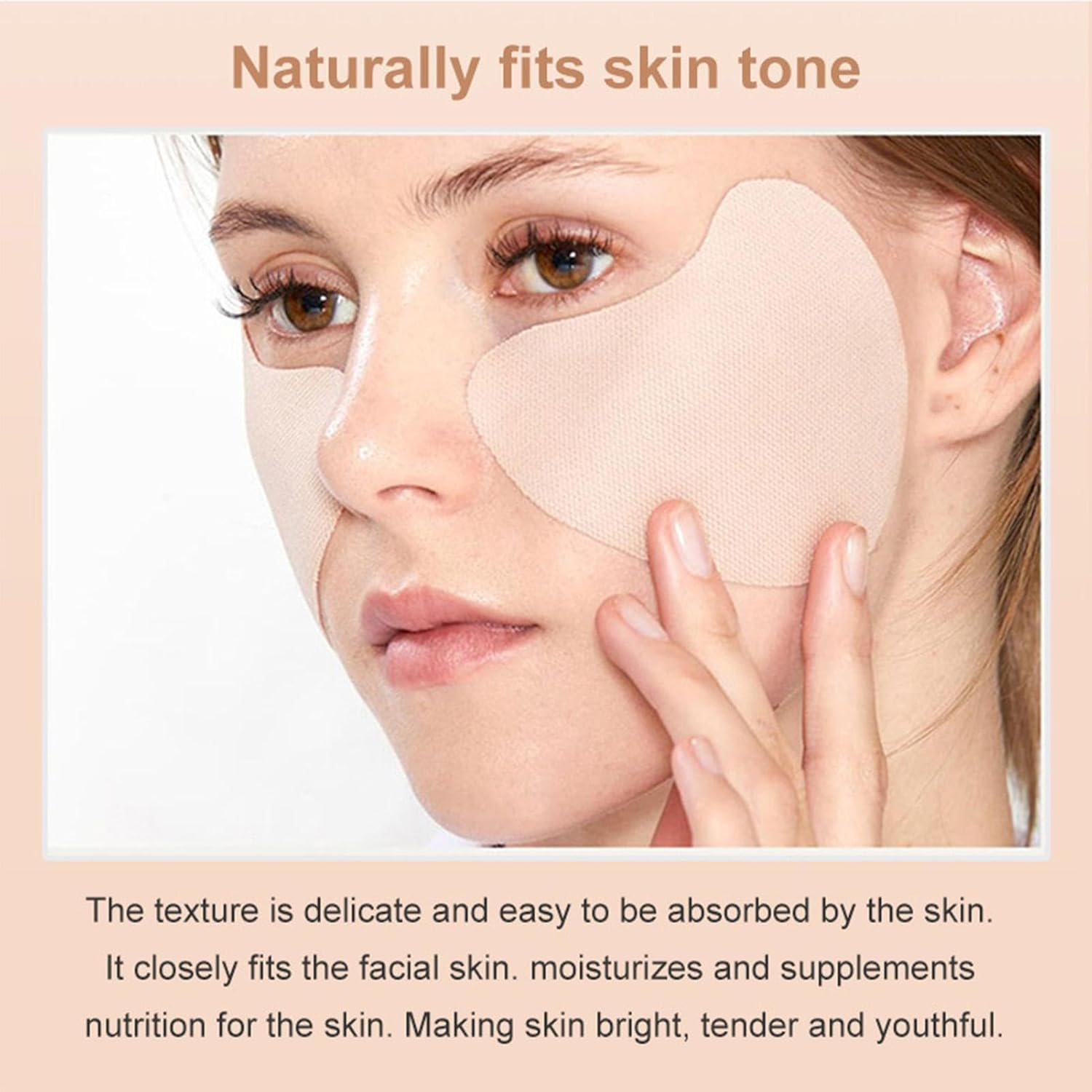 UV Face Patch Golf - 1/2/3 Box Daily UV Cut Golf Patch, 5 Pairs/Box Outdoor Activities Sun Protection, Waterproof Sunscreen Patch, Anti-Sweat Face Sun Patches, UV Facial Patches, Sunscreen UV Stickers image number 5