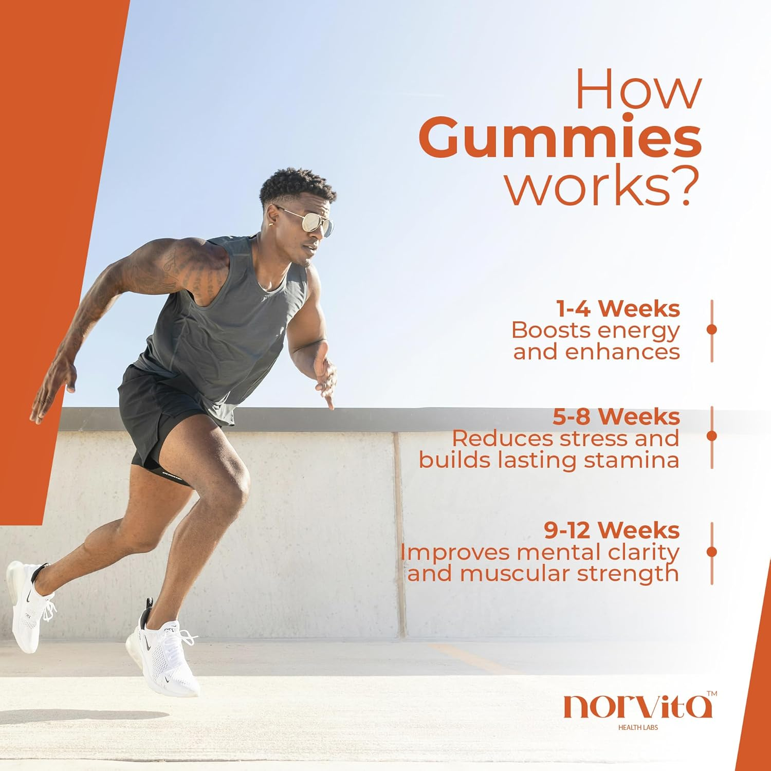 Norvita Pure Himalayan Shilajit Gummies Men & Women with Ashwagandha| Manuka Honey| Sea Moss| Black Seed Oil| Fulvic Acid & 85+ Trace Mineralsi Prenatal Vitamins image number 3