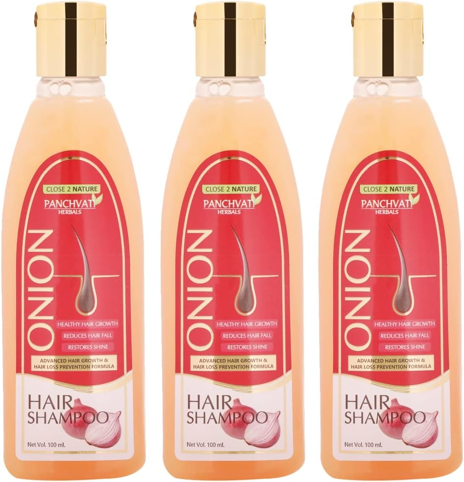 Panchvati Onion Hair Shampoo, 100Ml X 3 Pack of 3