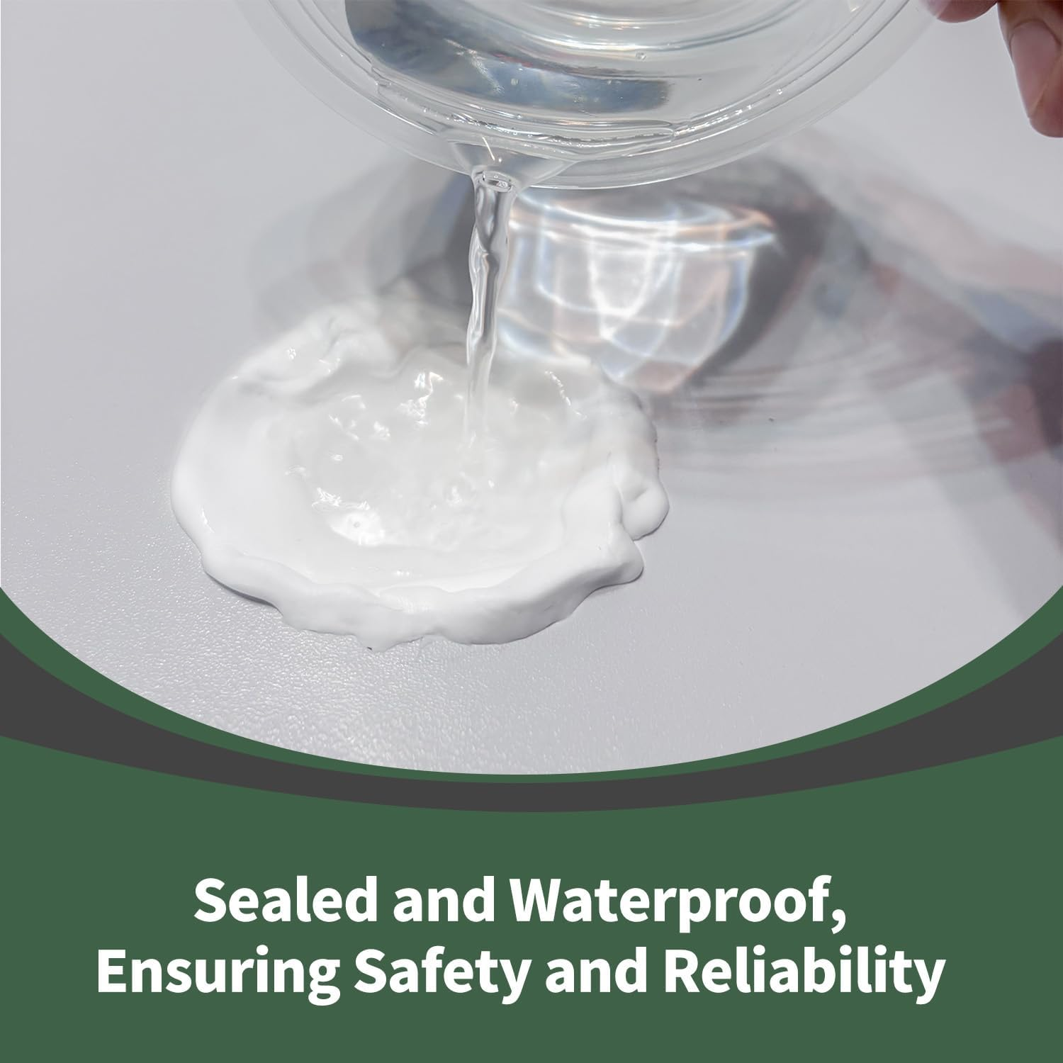 8Pcs Seal Putty Waterproof Duct Seal Repair Sealing Clay, Quick Mending Mud for Drain Connection, Wall Hole, Air Conditioning Hole (8) image number 4