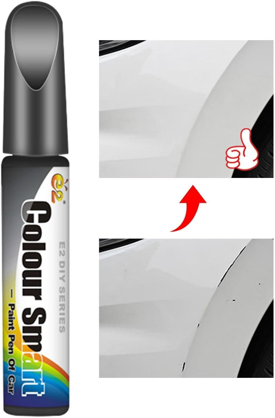 Fill Paint Pen,Car Scratch Repair Paint Pen - Scratch Removal Repair Fill Paint Pen Scratch Repair Auto Scratch Remover Pen for Doors image number 5