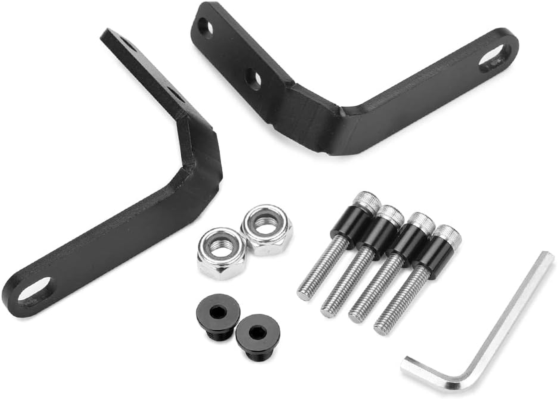 Motorcycle Rearview Mirror down Bracket Handlebar Rear View Side Mirror Forward Kit Compatible with Honda Rebel CMX500 CMX300 CMX250 Rebel 500 300 250 CMX image number 4