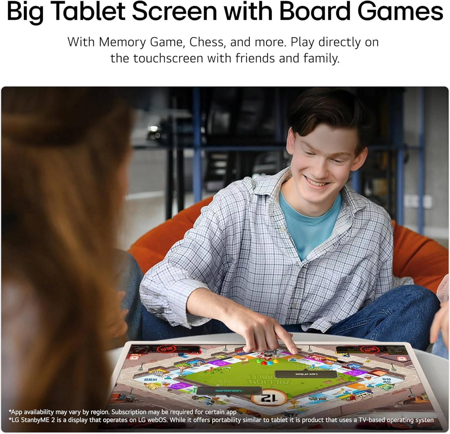 LG 27" Stanbyme 2 Portable Smart Touch Screen image number 1