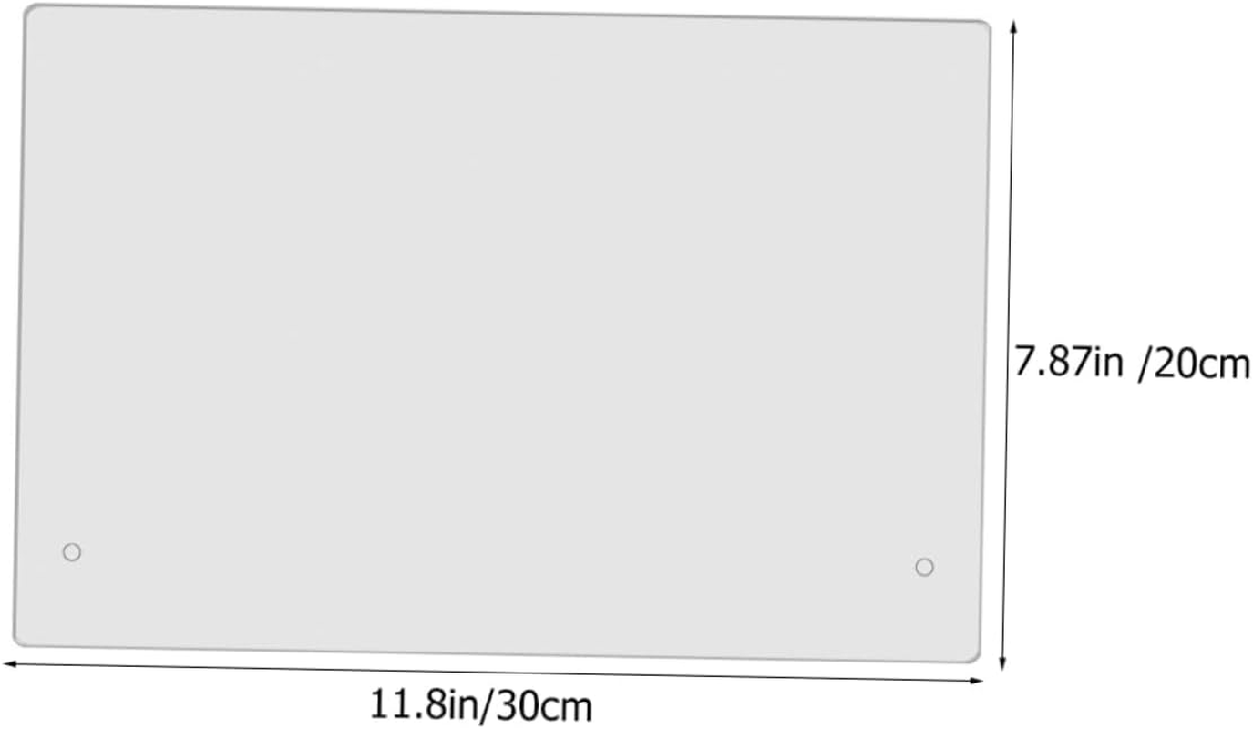 Tofficu Table Acrylic Memo Board Erasable Message Board Notepad Writing Office Supply image number 6