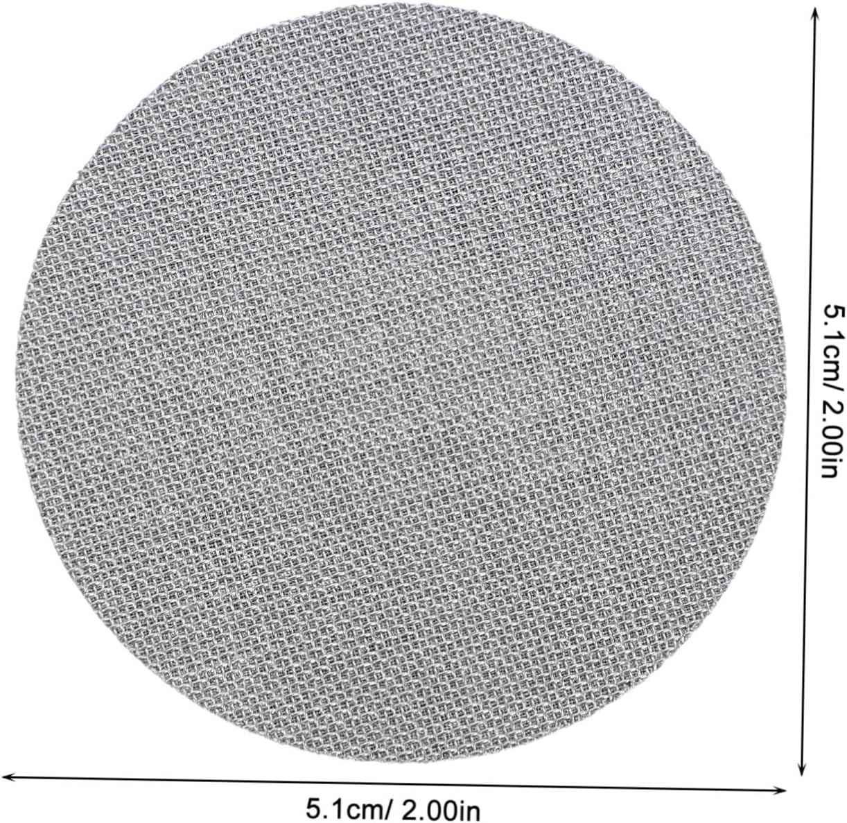 Kisangel 4Pcs Espresso Puck Screen Thick Stainless Steel Coffee Filter Mesh for Portafilter Basket Reusable Coffee Basket with Optimized Water Flow Design for Home Commercial Use