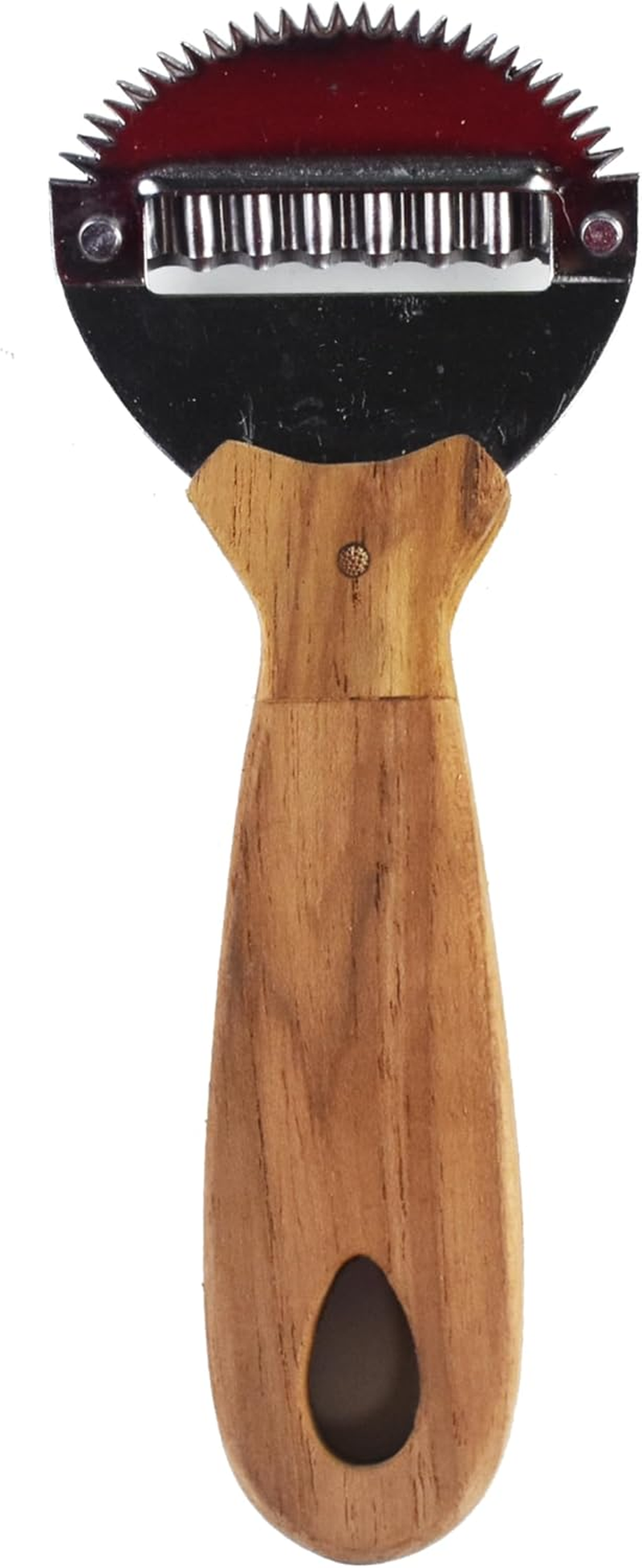 Traditional Coconut Scraper with Handle, Stainless Steel Blade, Kitchen Grater Tool Meat Removal Vintage Kitchen Tool (Stanless Handle)