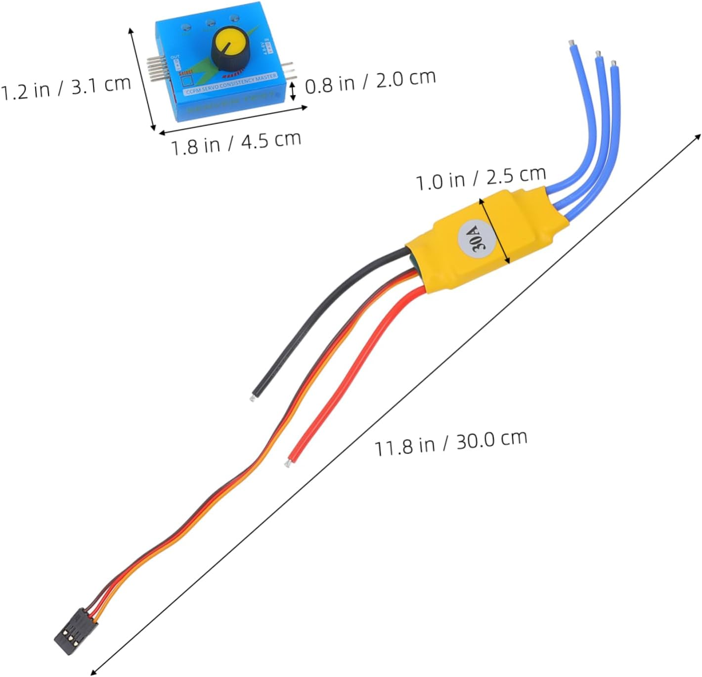 SWOOMEY Voltage Tester for Models Model Airplane Voltage Detection Servo Performance Testing Tool image number 5