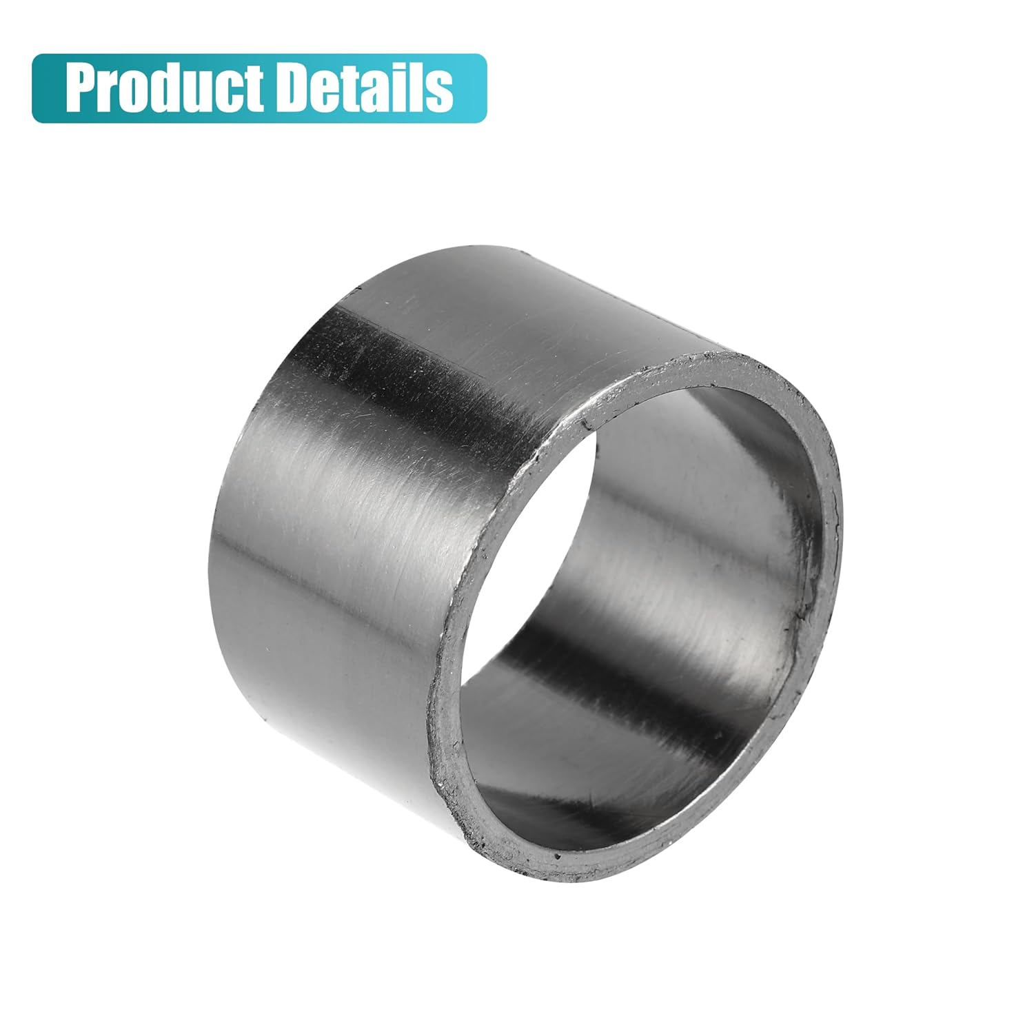 Uxcell 45Mm ID 52 Mm OD Universal Exhaust Muffler Pipe Gasket Motorcycle Exhaust Gaskets Graphite Seal Ring Repair Replacement for Dirt Pit Motocross