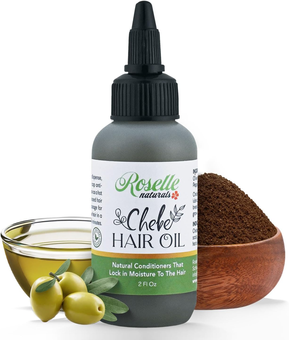 Chebe Hair Oil Made with Authentic Chebe Powder from Chad 2Oz image number 4