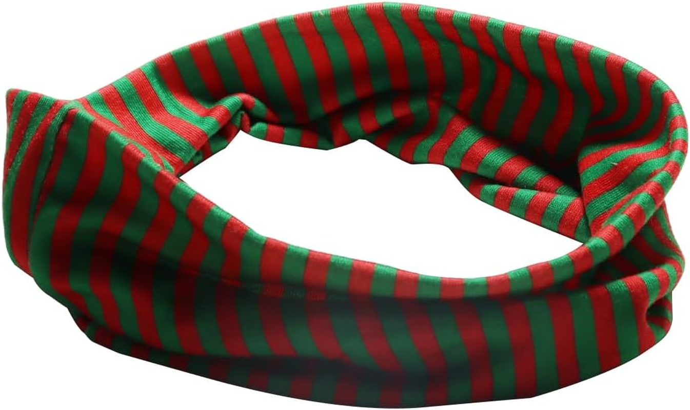 Enwye Headbands for Women, Non-Slip Wide Headbands, Breathable, Sweat-Wicking Hair Bands (Pack of 3, Striped Headband) image number 2