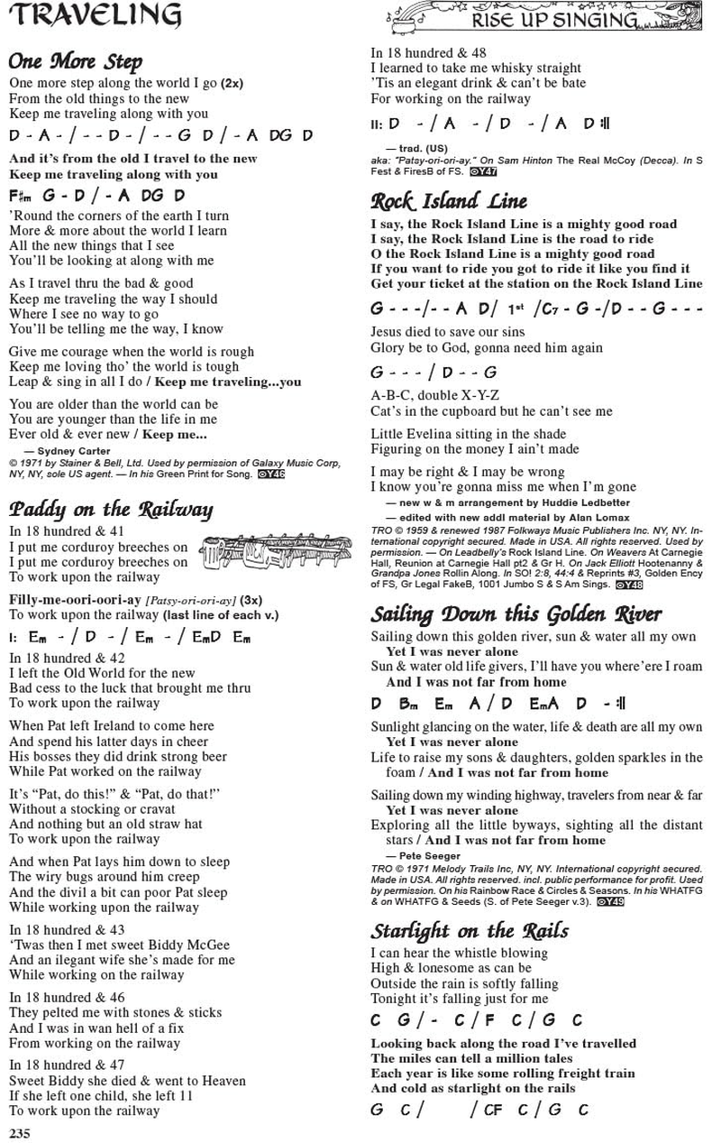 Rise up Singing: the Group Singing Songbook (15Th Anniversary Edition) - Sing along Book with Tradi image number 5