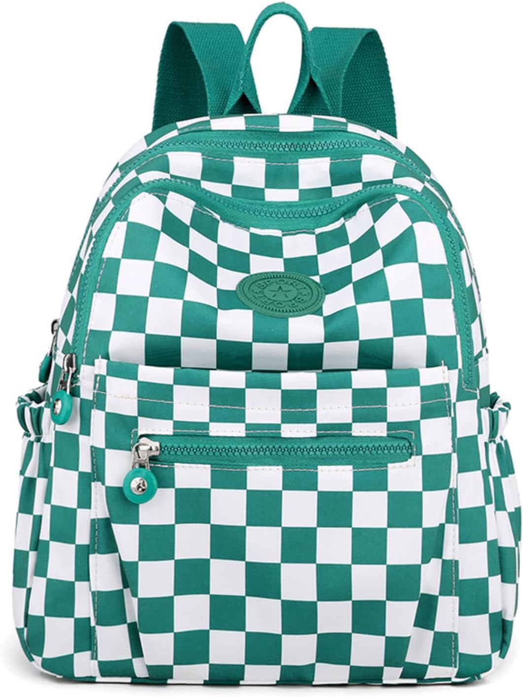 Kawaii School Backpack Cute Aesthetic Anime Japanese Mini Small Plaid Check Back School Supplies Cartoon Daypack Bag