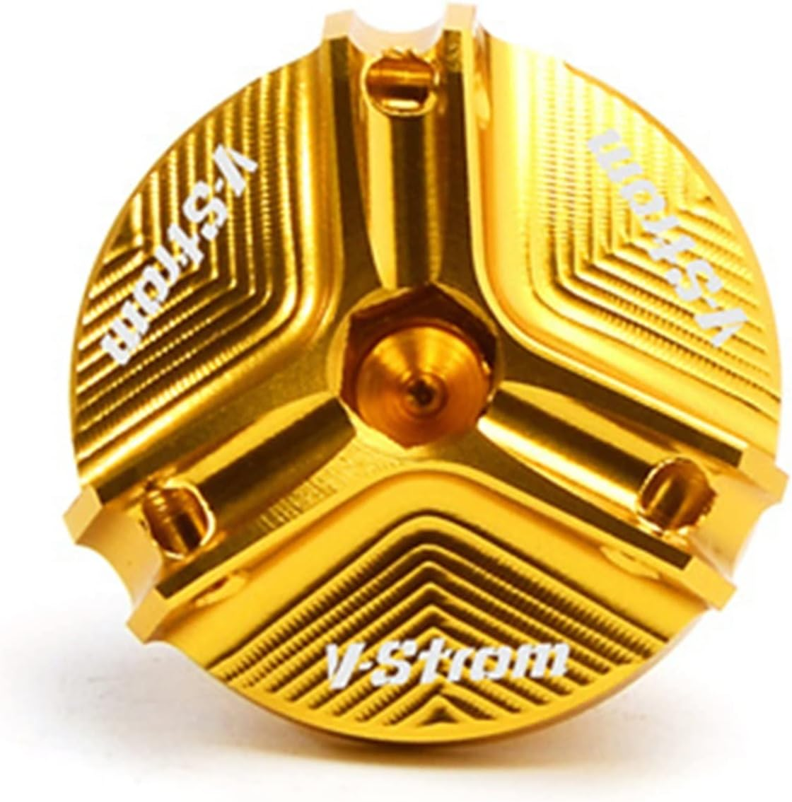 ZGDUGFU Fit for Suzuki VSTROM 650 1000 1050 1050XT V-Strom 250 DL250 DL650 DL1000 Engine Oil Filter Cup Plug Cover Screw Accessories (Color : Glod)