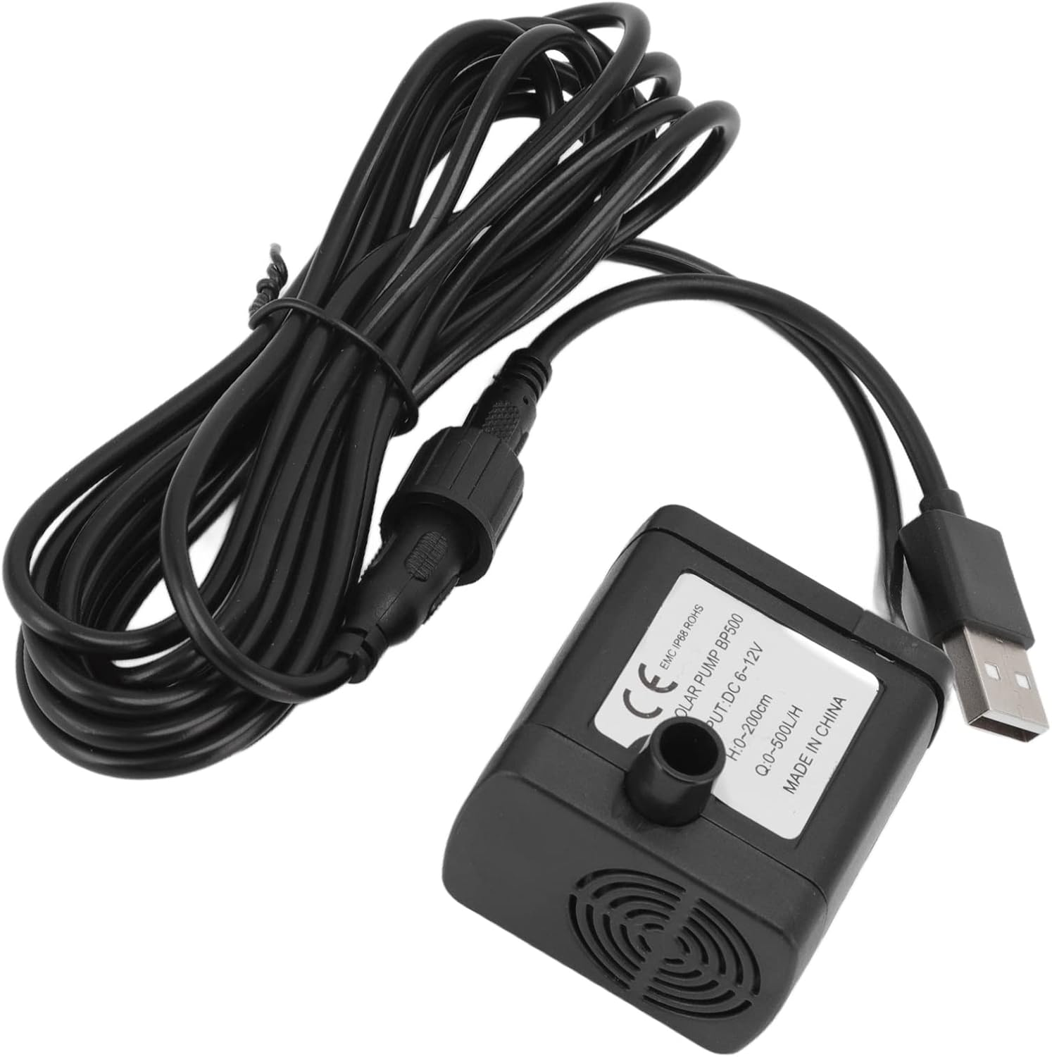 Miniature Water Pump DC6-12V 0-200Cm Head Easy Installation Fountain Pump Fish Tanks Aquariums Decorative USB Micro Hydroponics image number 6