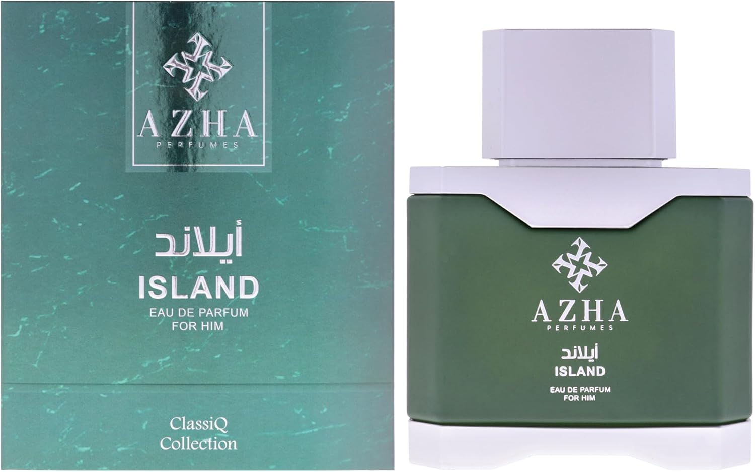 Classiq Collection - Island by Azha for Men - 3.3 Oz EDP Spray