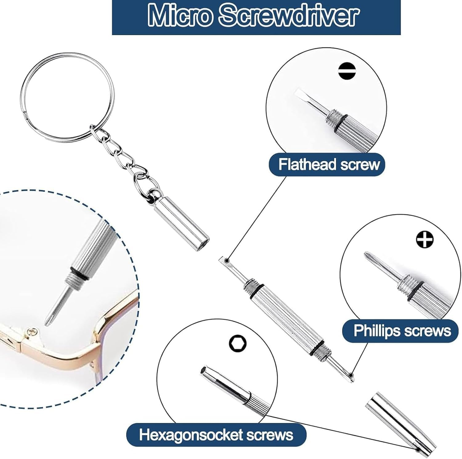 Glasses Nose Pads, Mijradge 12 Styles 60 Pairs Soft Silicone anti Slip Glasses Nose Pads, Glasses Repair Kit for Replace Nose Pads and Repair Glasses image number 3