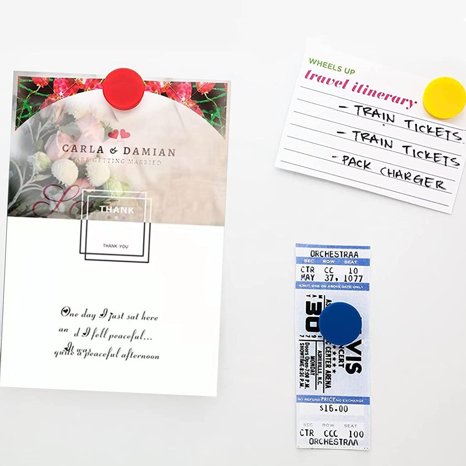 10 Pcs Magnets Whiteboards Strong Magnet Colorful Mini Small Magnets round Craft (Pink) image number 5