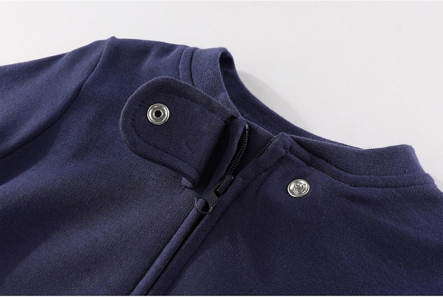 Unisex Zipper Baby Footies Rompers Long Sleeve 3 Pack Infant Boy Girl Jumpsuits 0-12Months Babies Outfits image number 5