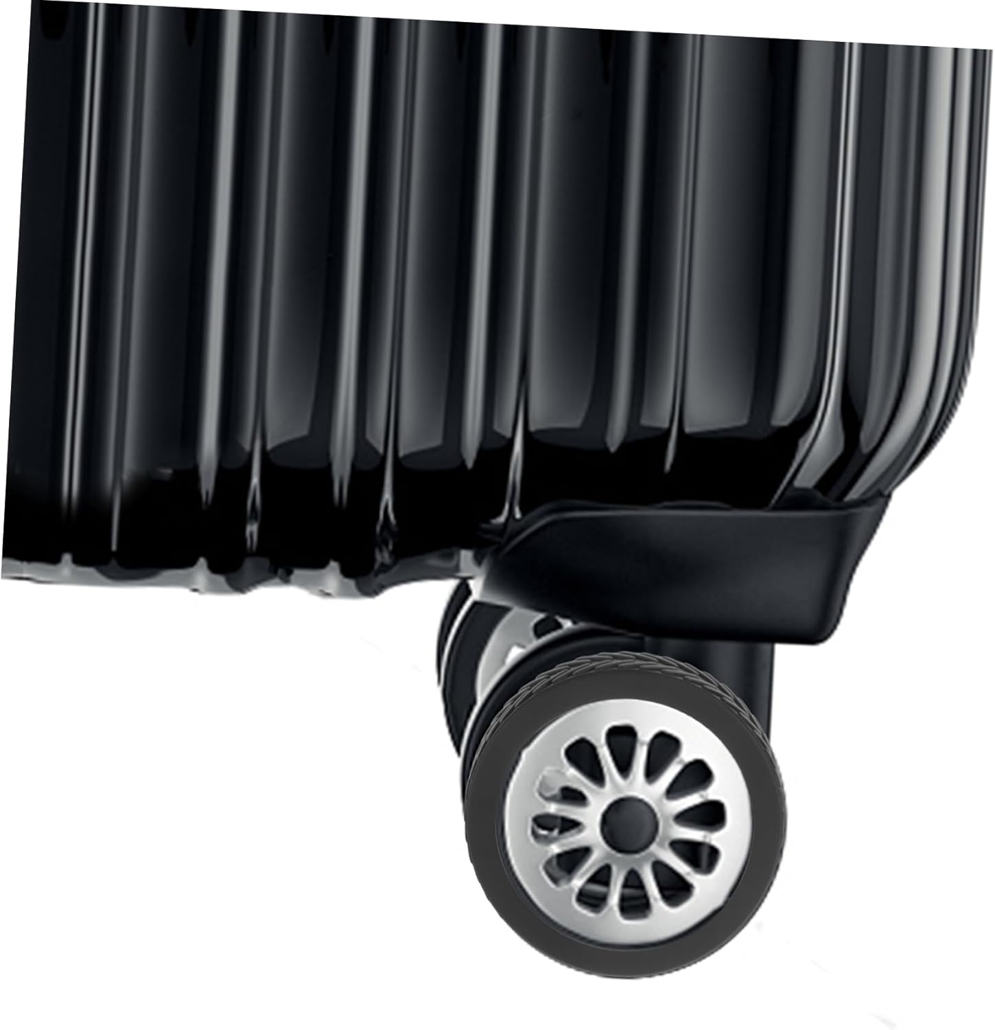 VILLFUL 8Pcs Luggage Wheel Covers for Suitcase Noise-Reducing Silicone Castor Wheels Protectors image number 6